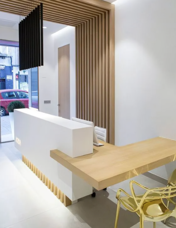 reception table
